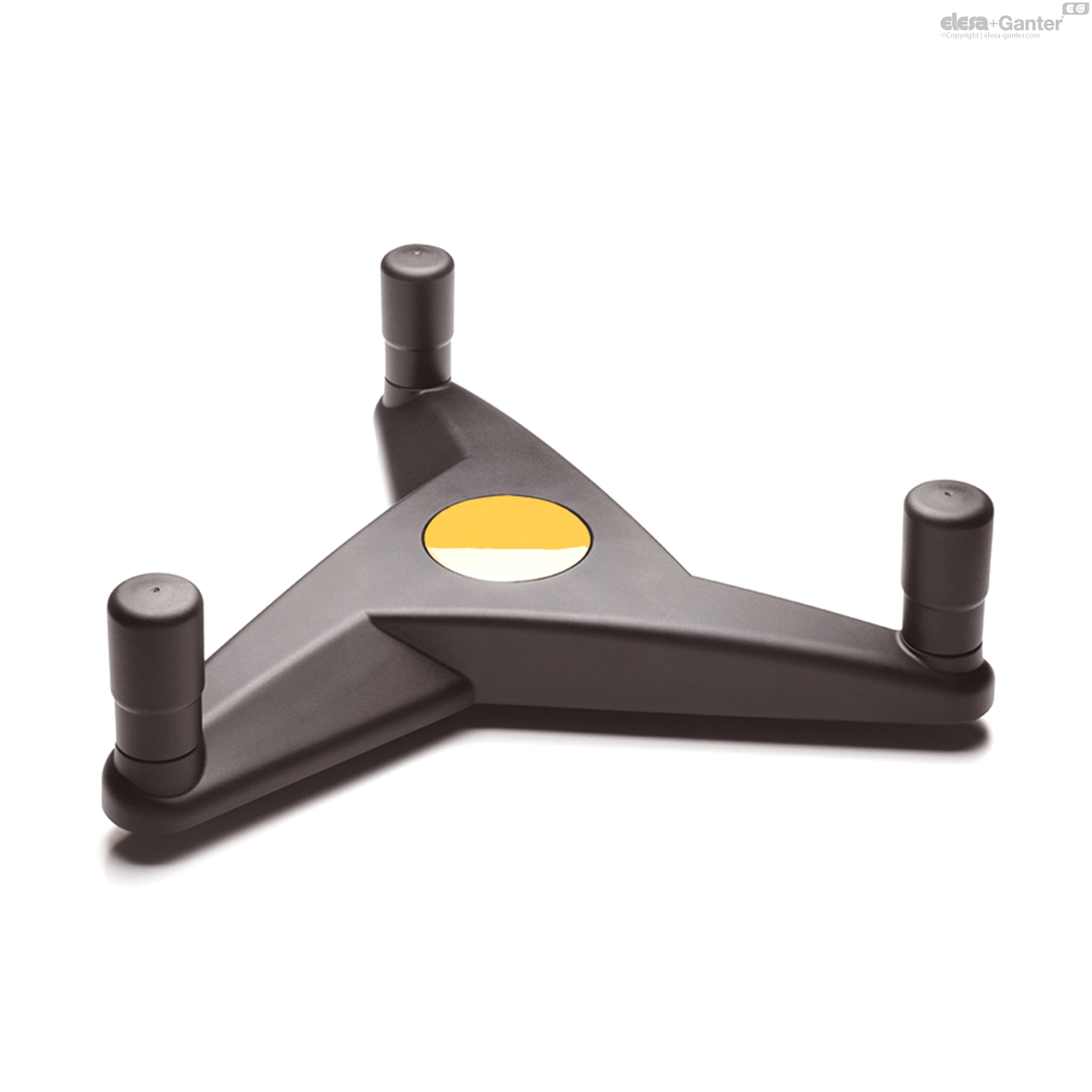 Three-arm handwheel