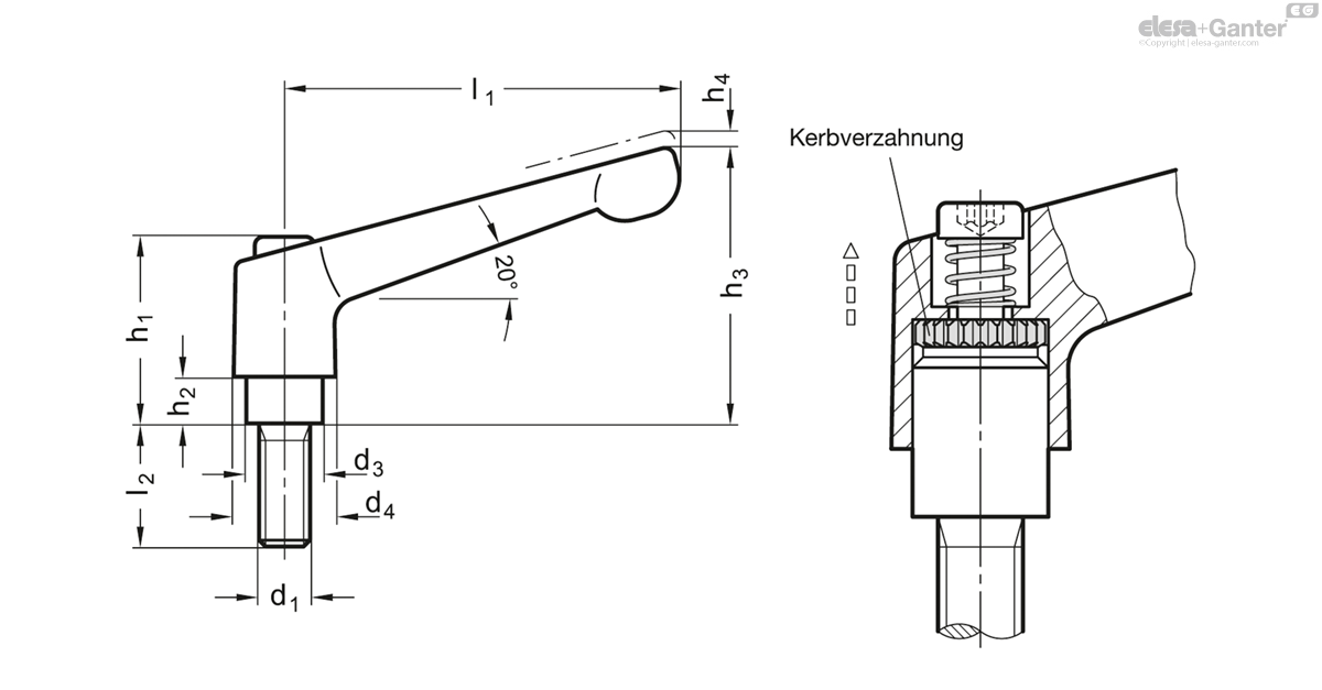 300-45-M5-40-OS drawing