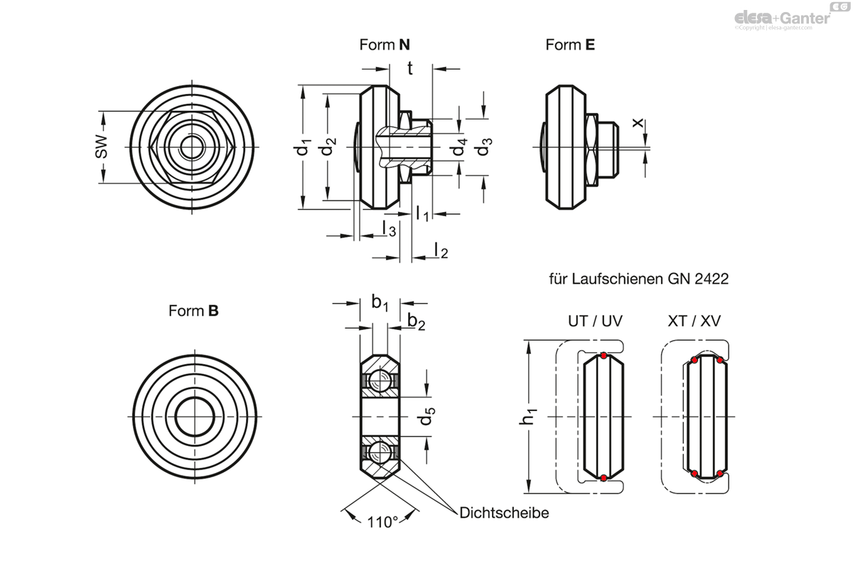 Laufrollen