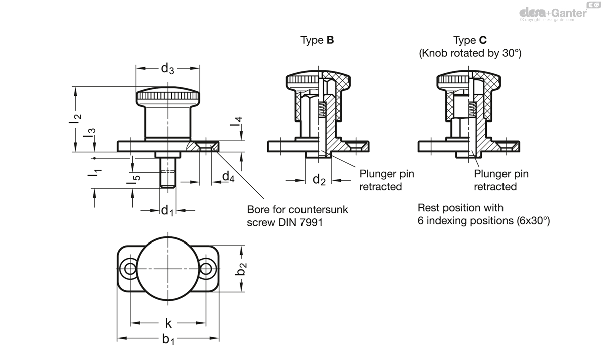 Mini indexing plungers