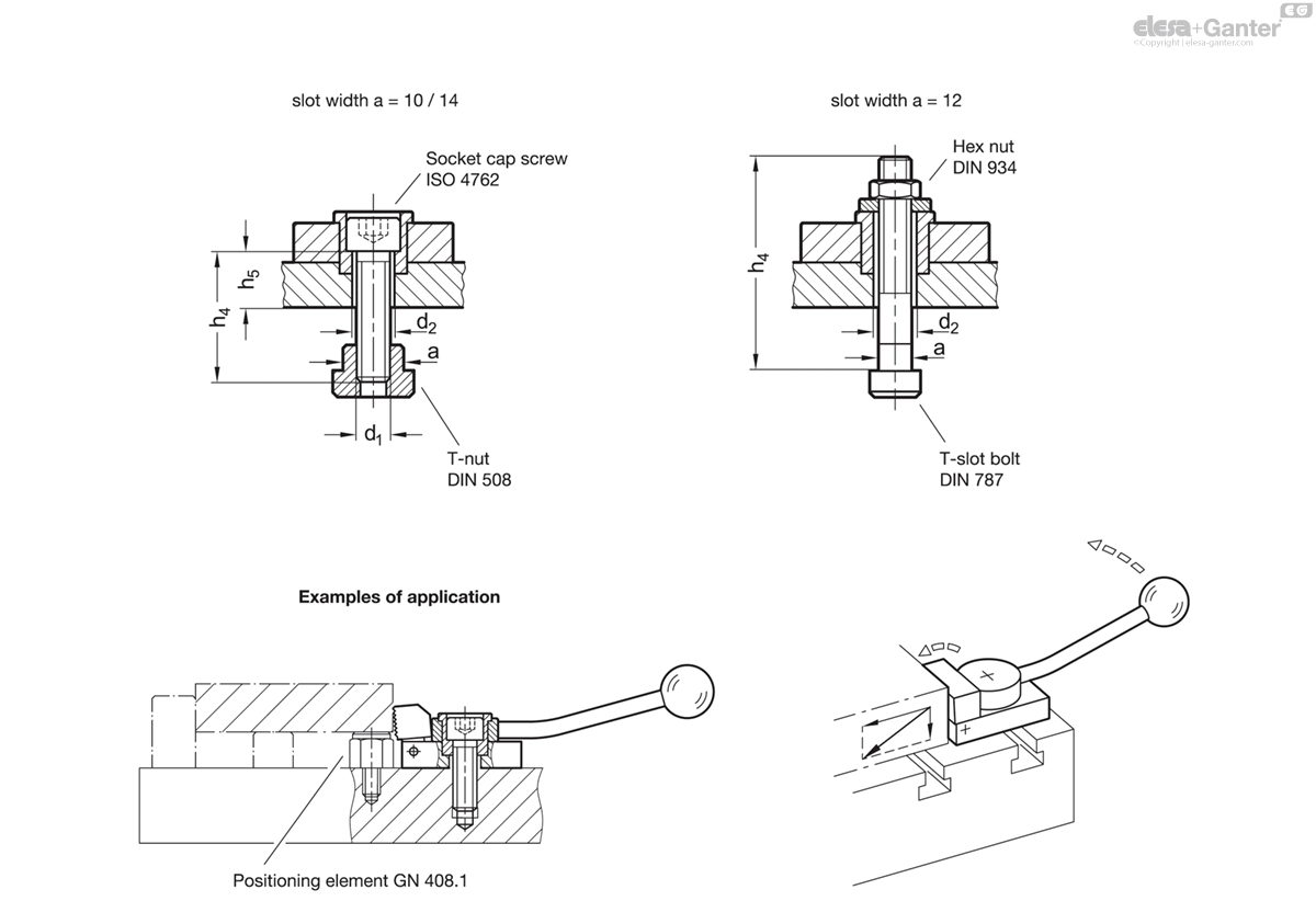 With serrated clamping jaw