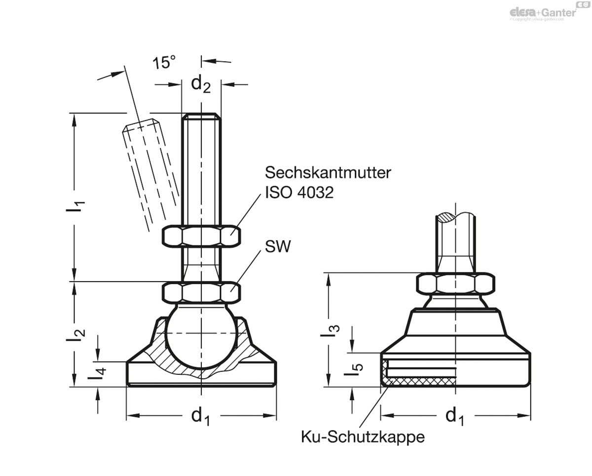 Gelenkfüße