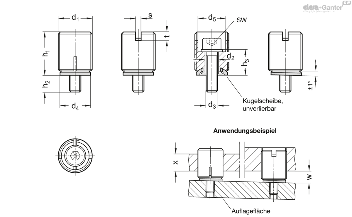 355.2-M12X1-4,5-NI drawing