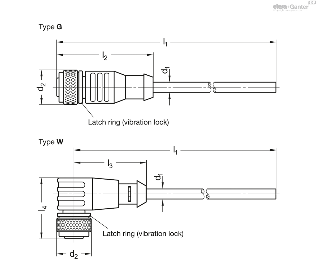 330-M12X1-8-W-5 drawing