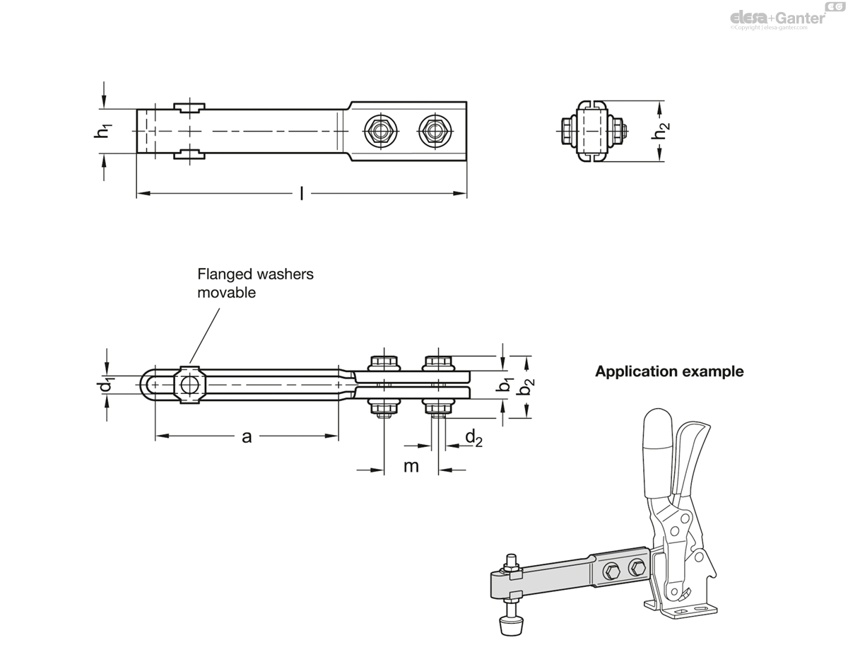 Clamping arm extenders