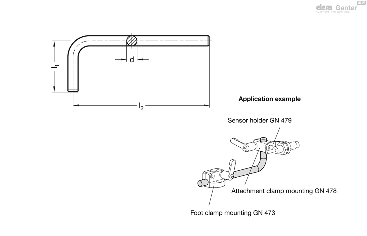 Stainless Steel-Retaining rods