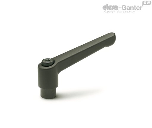 With internal thread / reamed hole