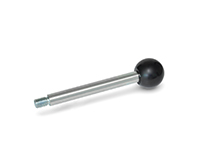 Steel, zinc plated, blue passivated