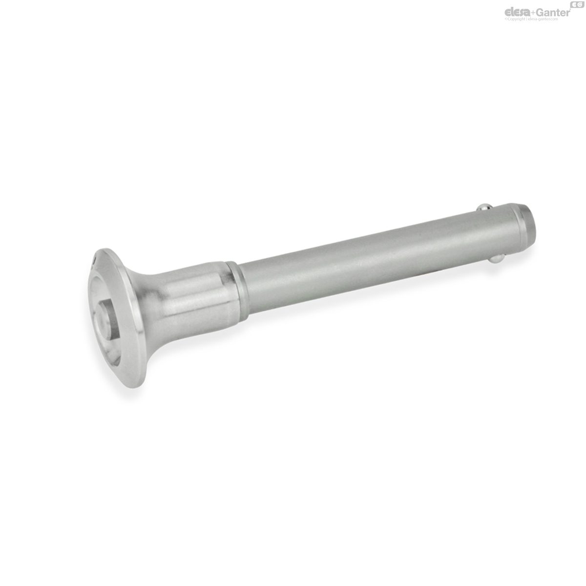 Broches à billes en inox