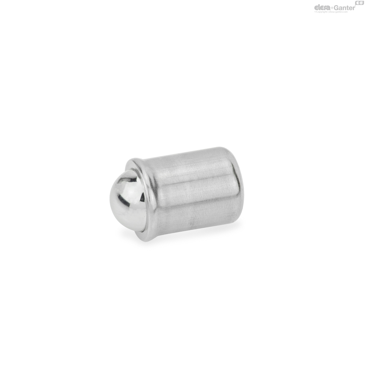 Stainless steel, standard spring load