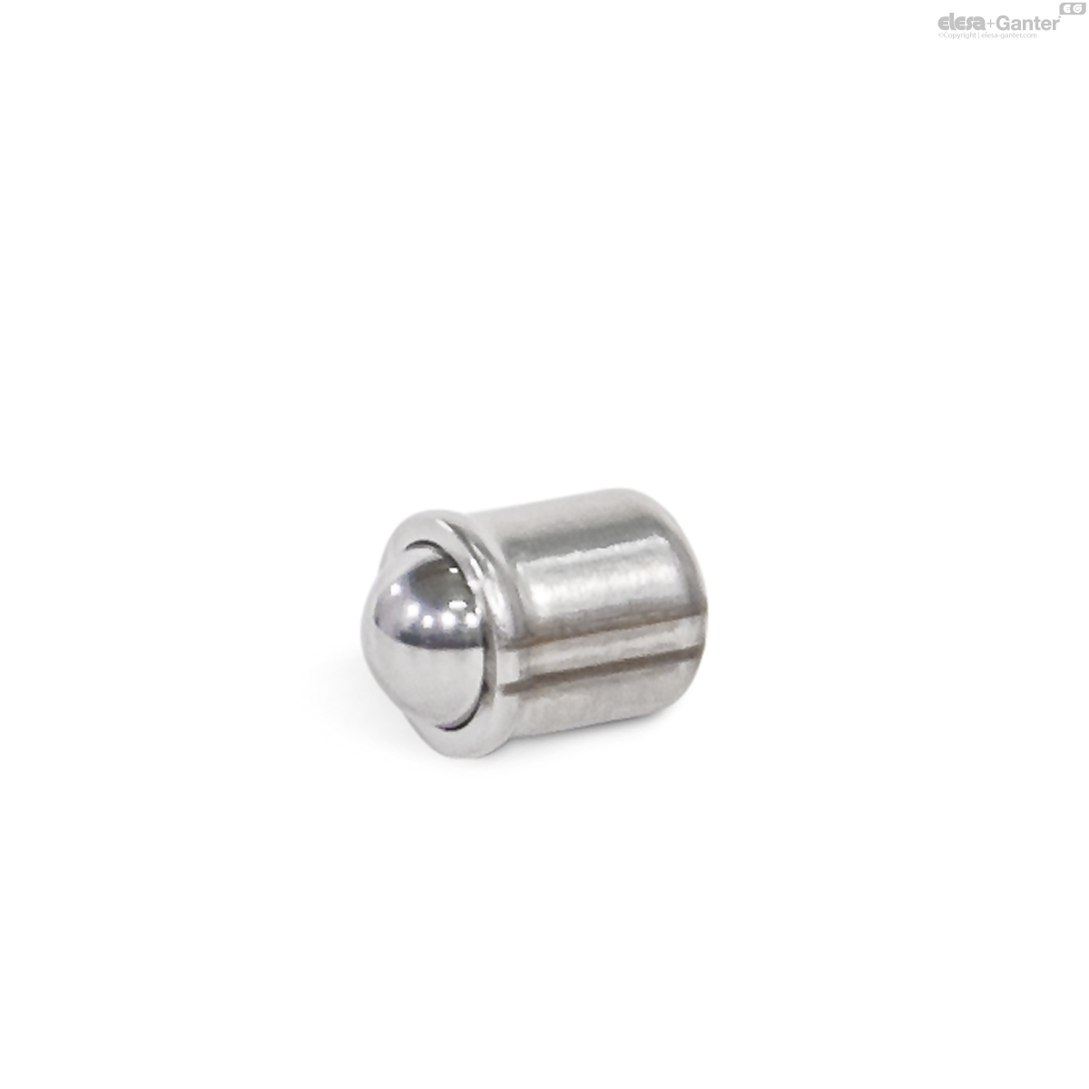 Stainless steel, high spring load