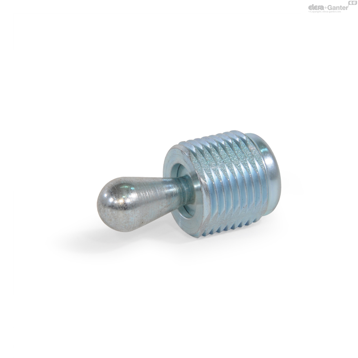 Thrust pin steel, without seal