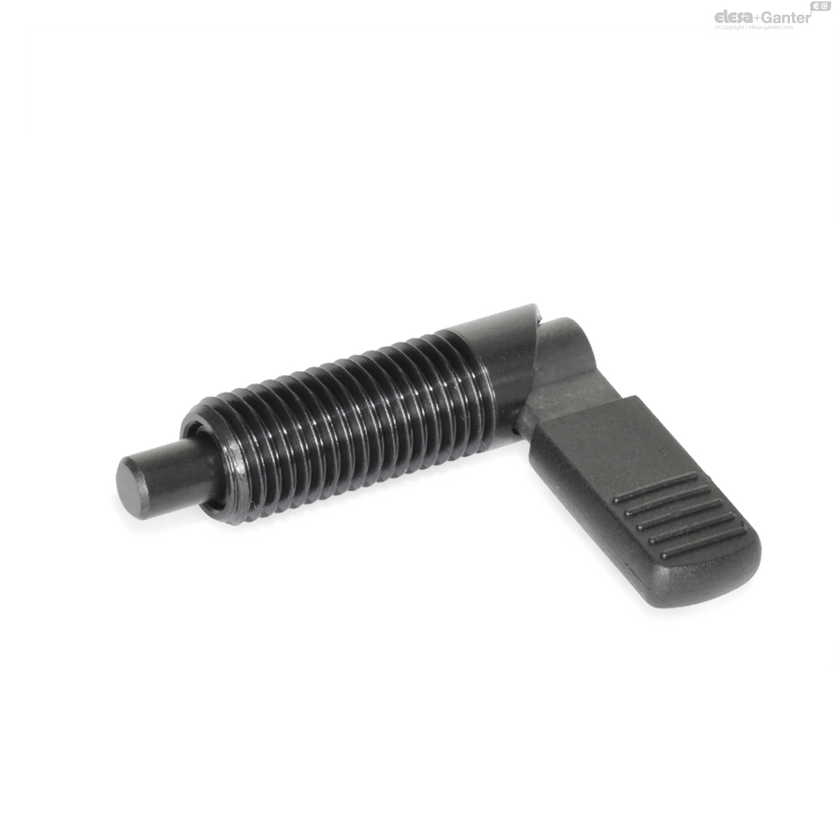 Links slot, met plastic kap