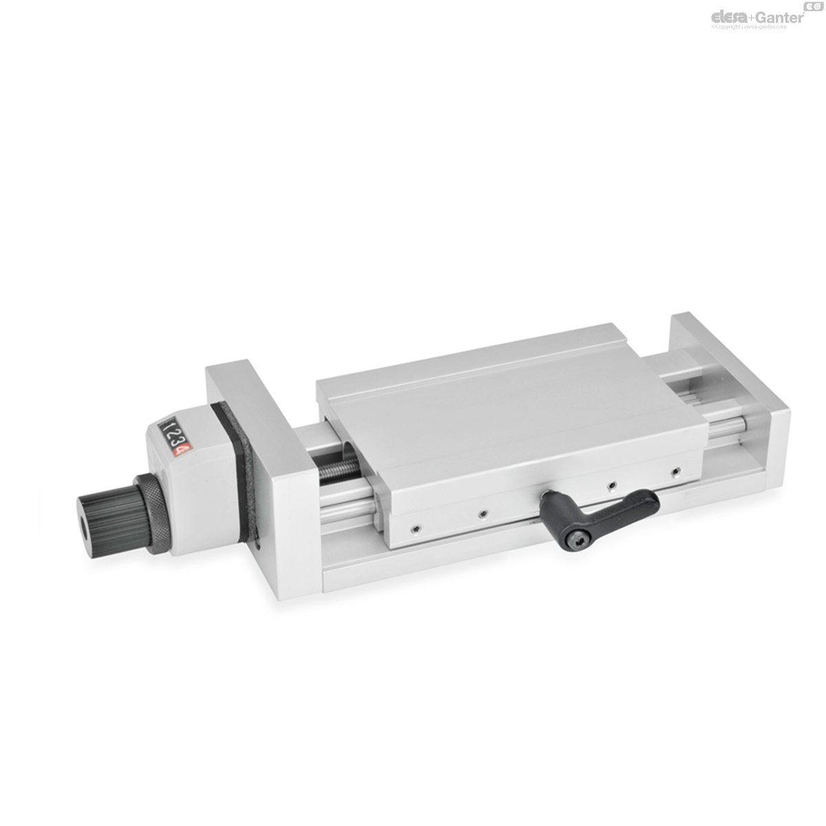 with control knob and digital position indicator
