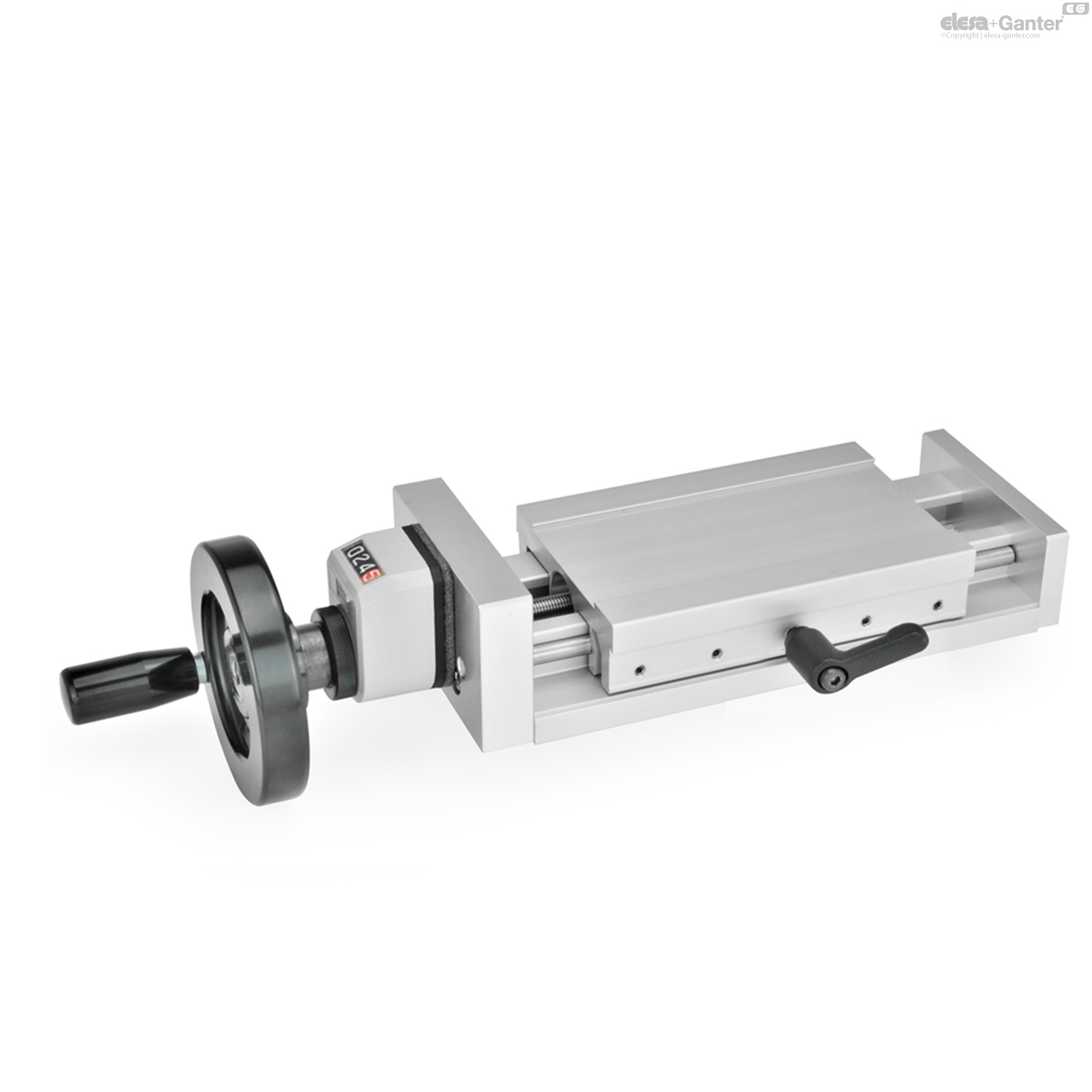 with handwheel and digital position indicator