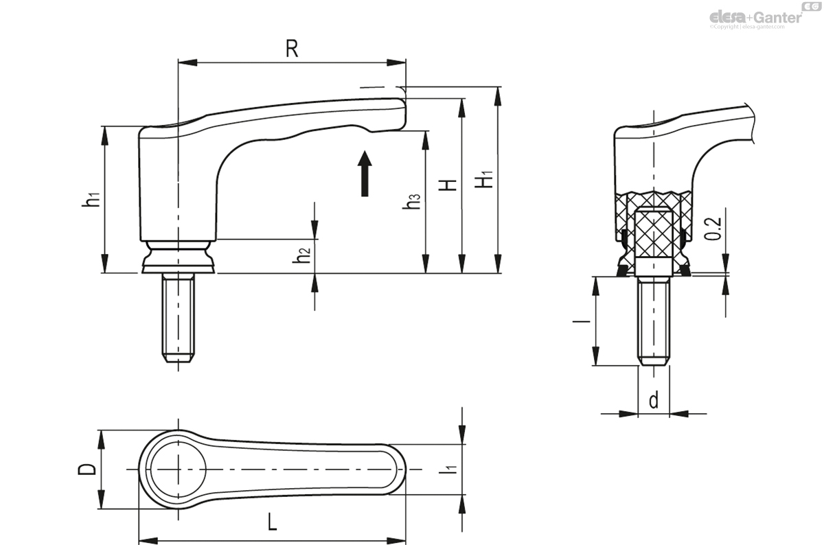 MRY.63-SST-p-M8x30-HVD drawing