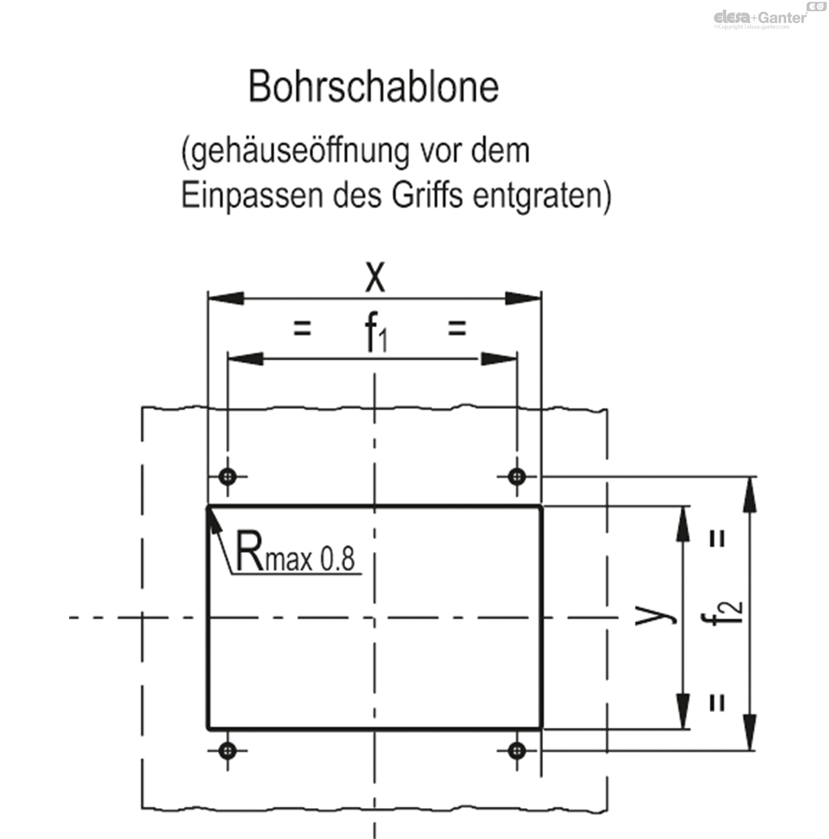 Schalen-Klappgriffe