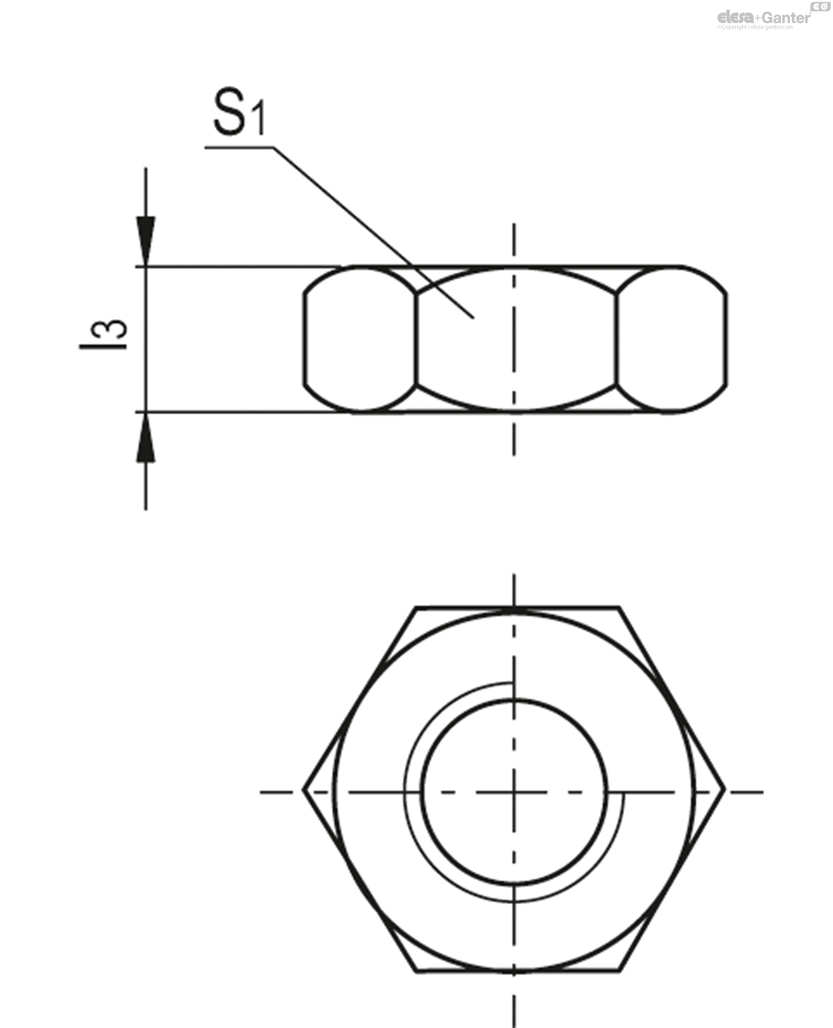 NTT-M10x1-VD drawing