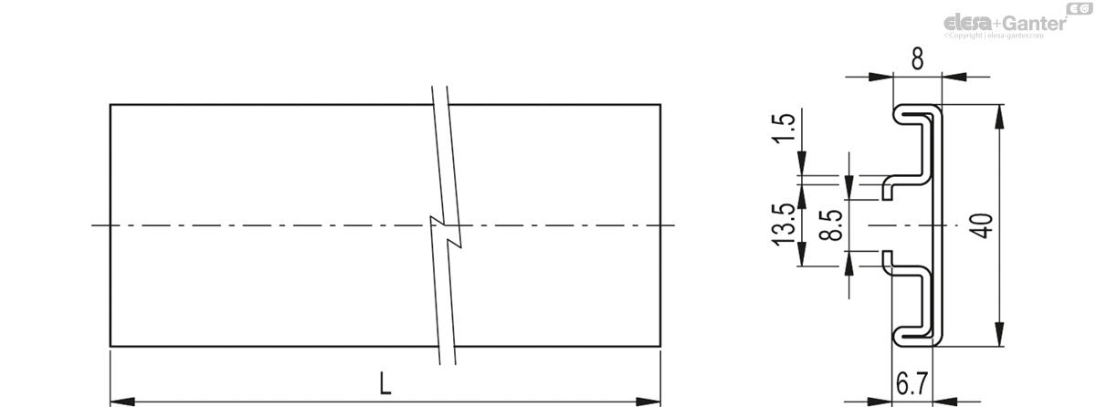 PRB-GLB-40-1500 drawing