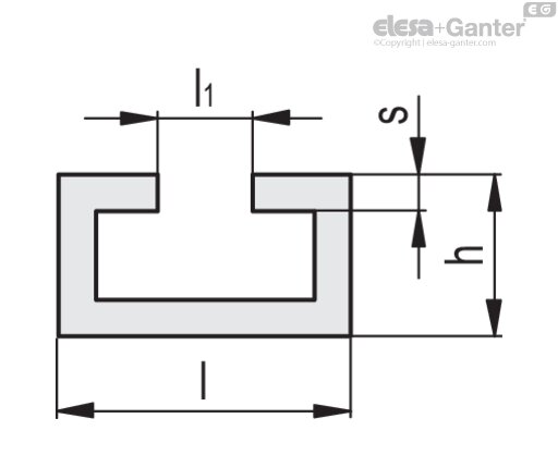 DCE-GU-H-40-22-2000-ZN drawing