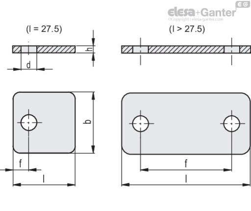 For DIN 3015-1 standard series tube clamps