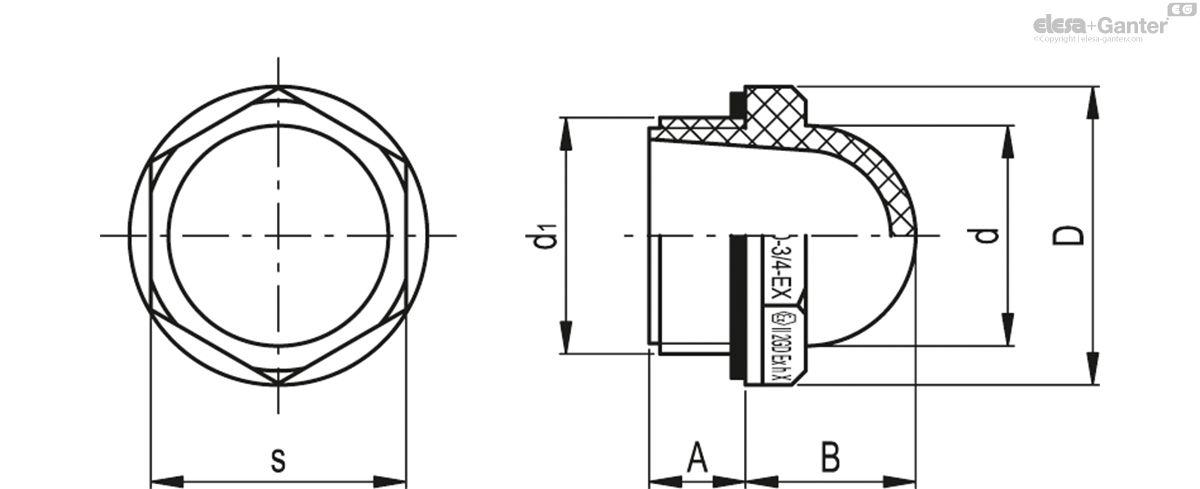 HCFE.20-3/4-EX drawing