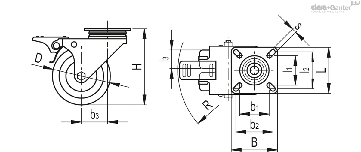RE.C6-050-SBF-G drawing