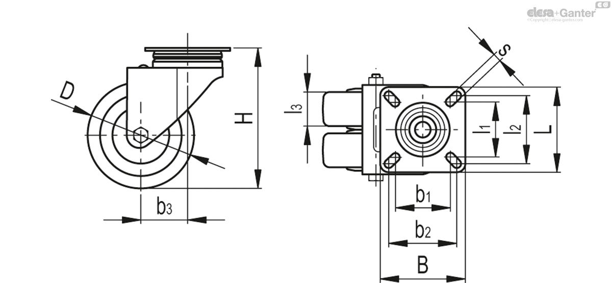 RE.C6-050-SBL-G drawing