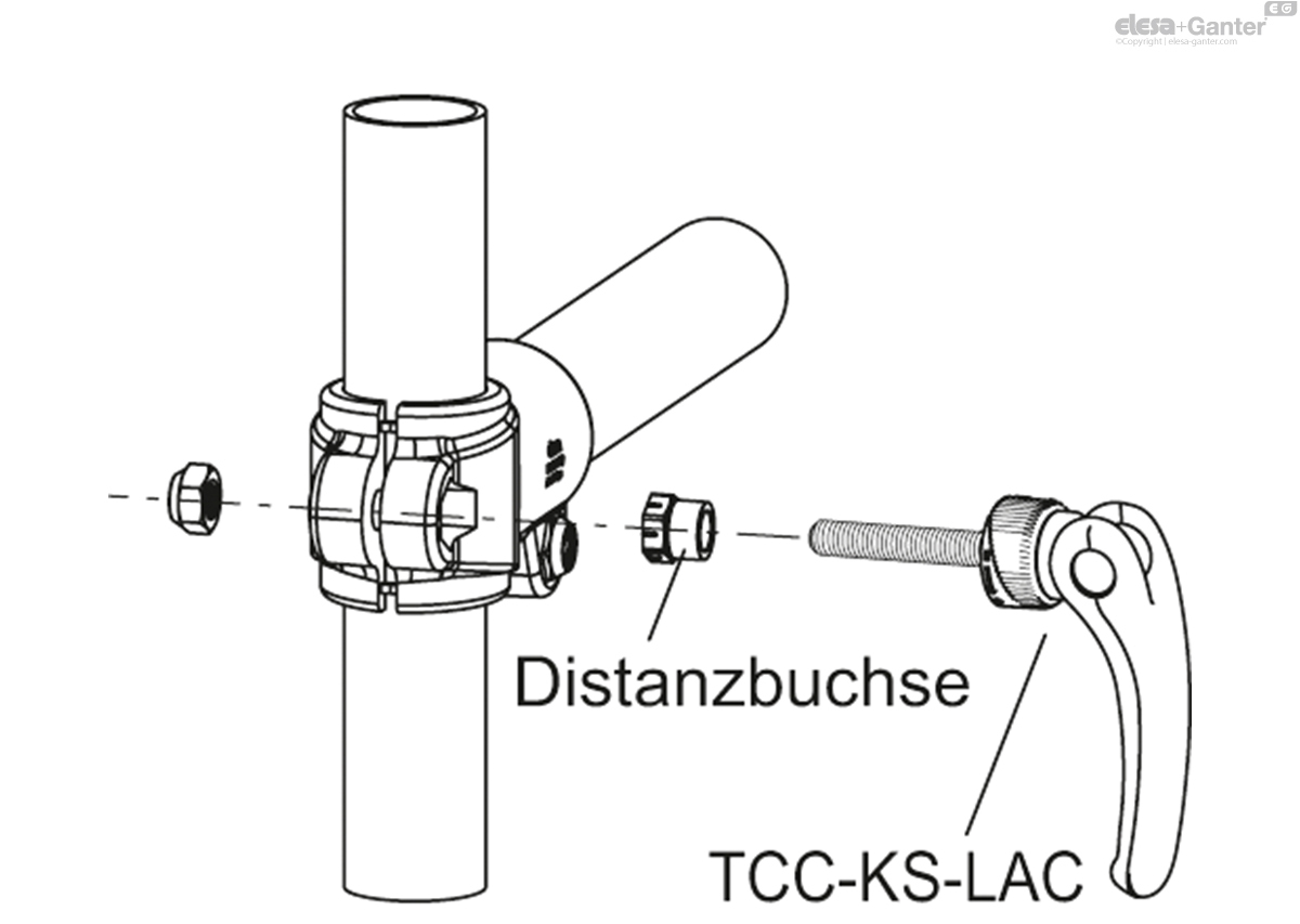 TCC-KS-EWN.55-SST-p M8x40-C1 drawing