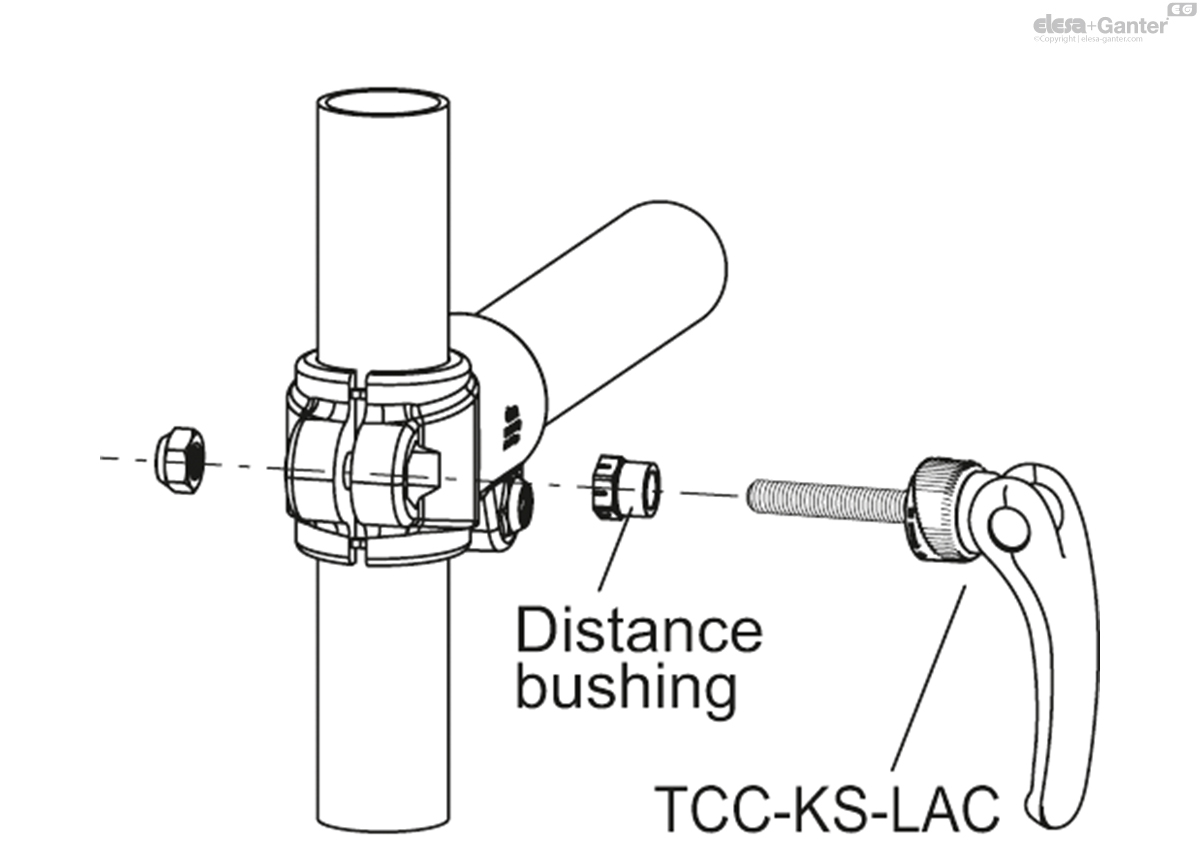 TCC-KS-LAC.80-SST-p-M8x50-R-C10 drawing