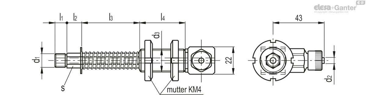 VPC-95-65-M12-M-L drawing