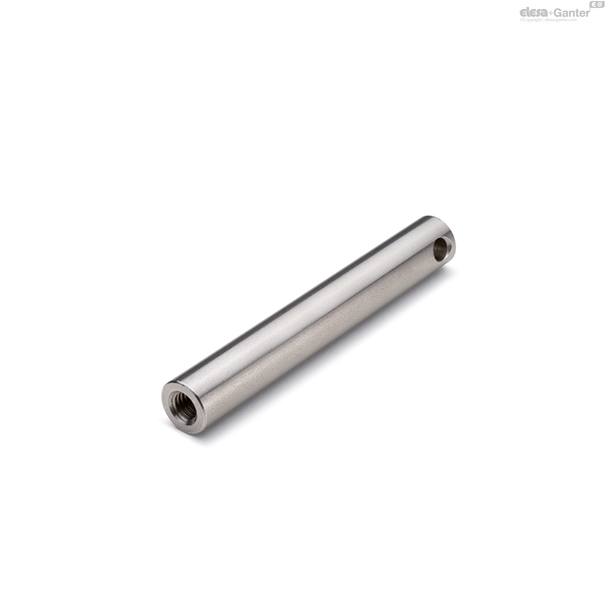 With threaded hole