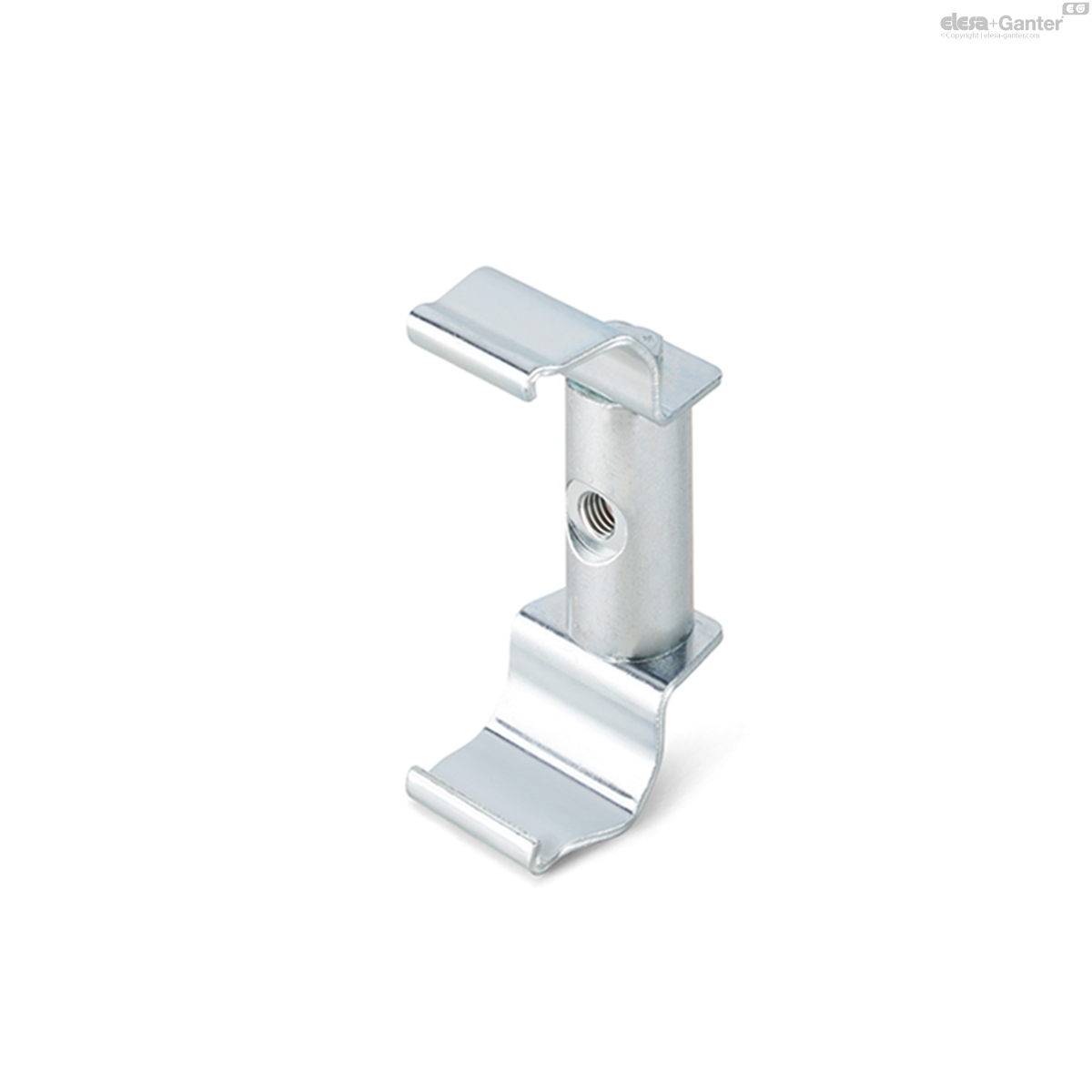 For three-track roller side guides