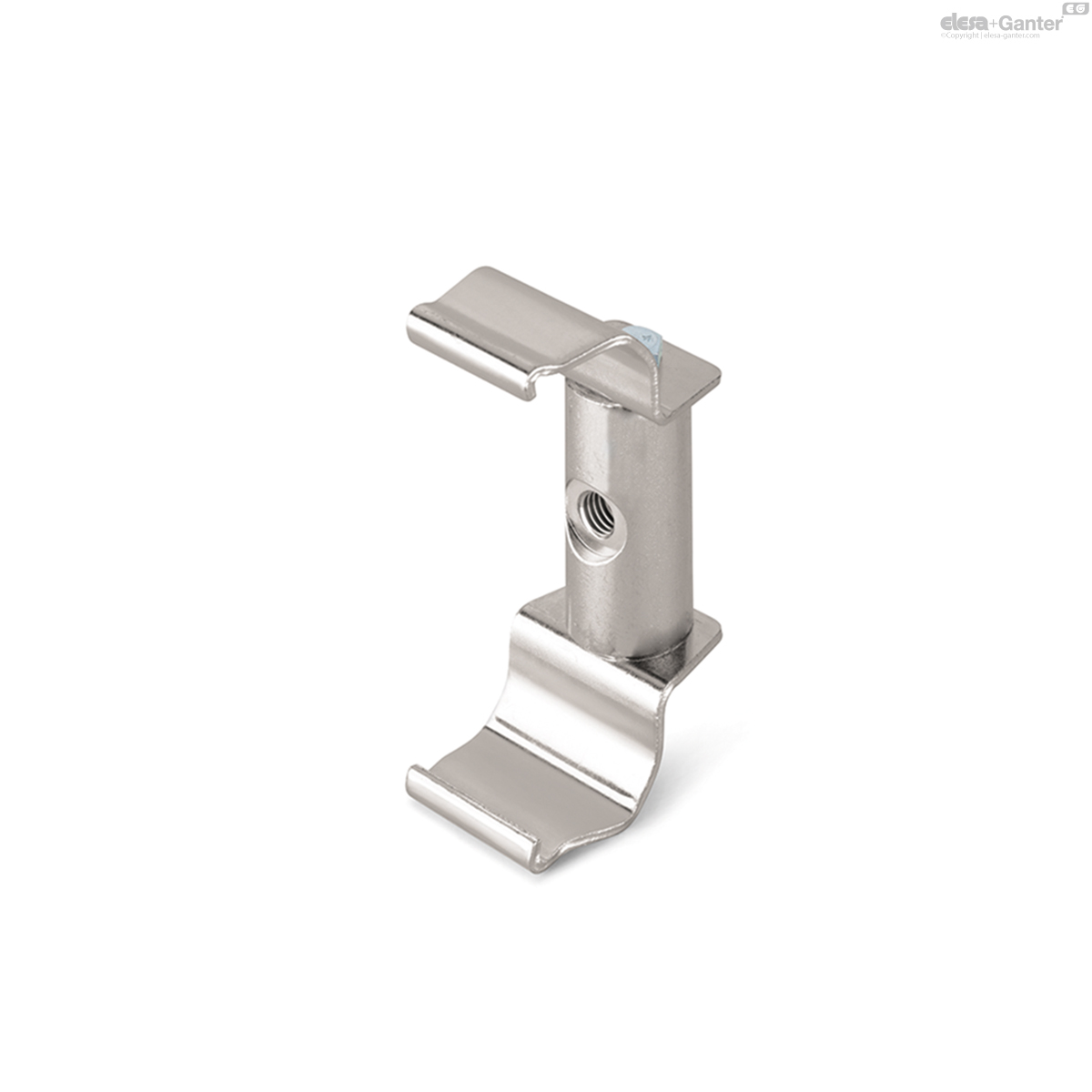 For three-track roller side guides