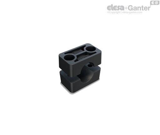 With two fastening holes