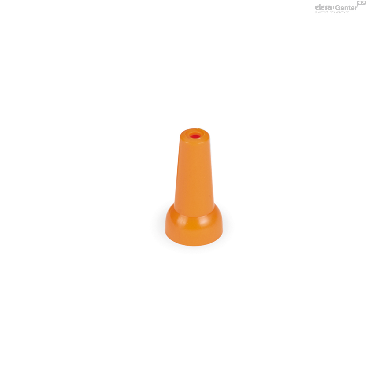 Head with a single hole