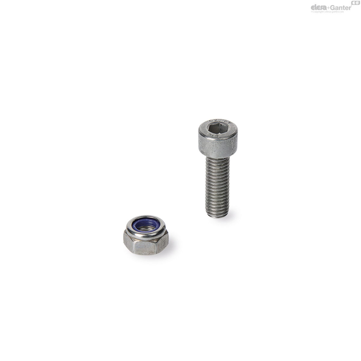 Screws and nuts for TCC