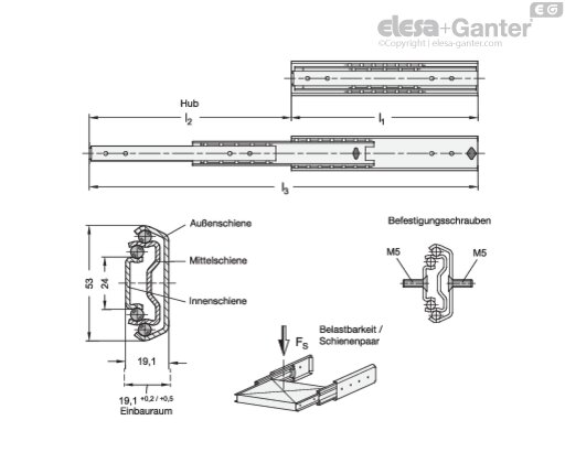 1460-600-F-2-NI       (= 1 PAIR = 2 GUIDES ) drawing