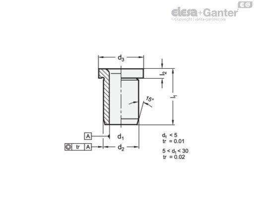172-B6,5-16-A-NI drawing