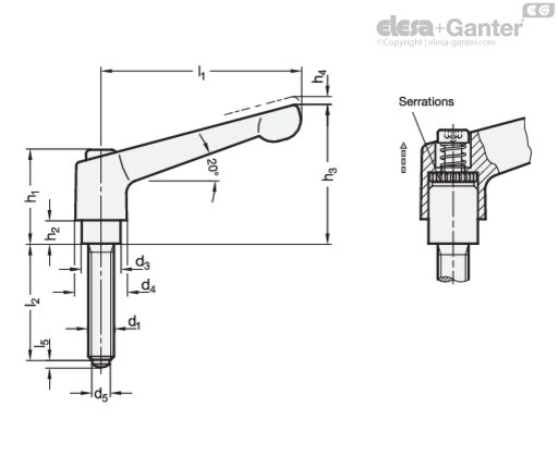 Insert steel, hardened tip