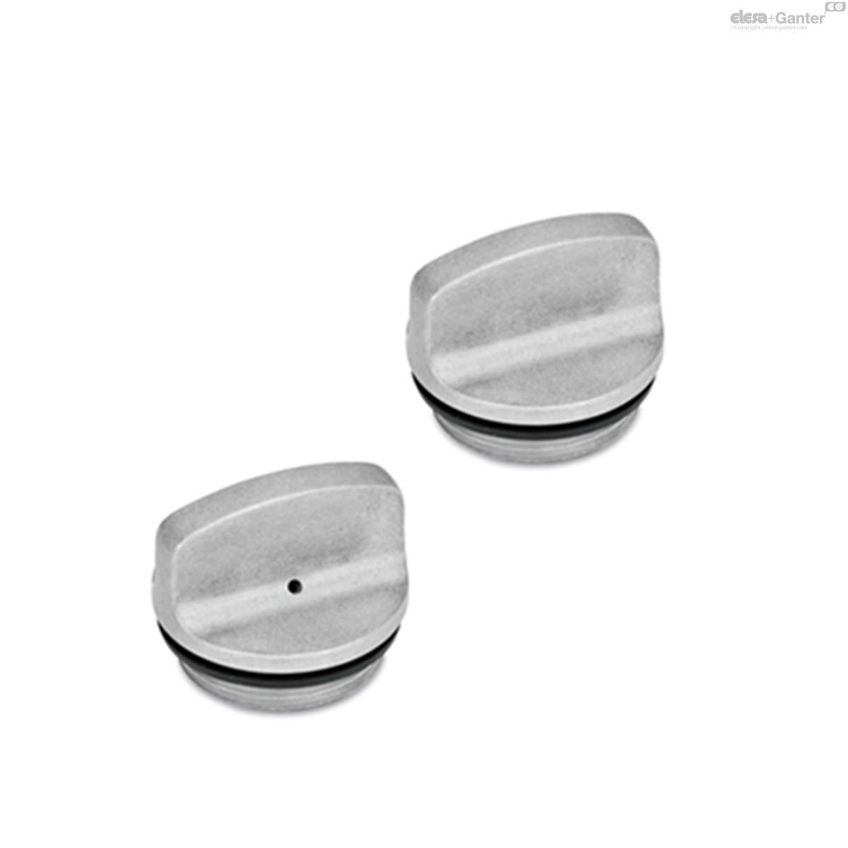Threaded plugs