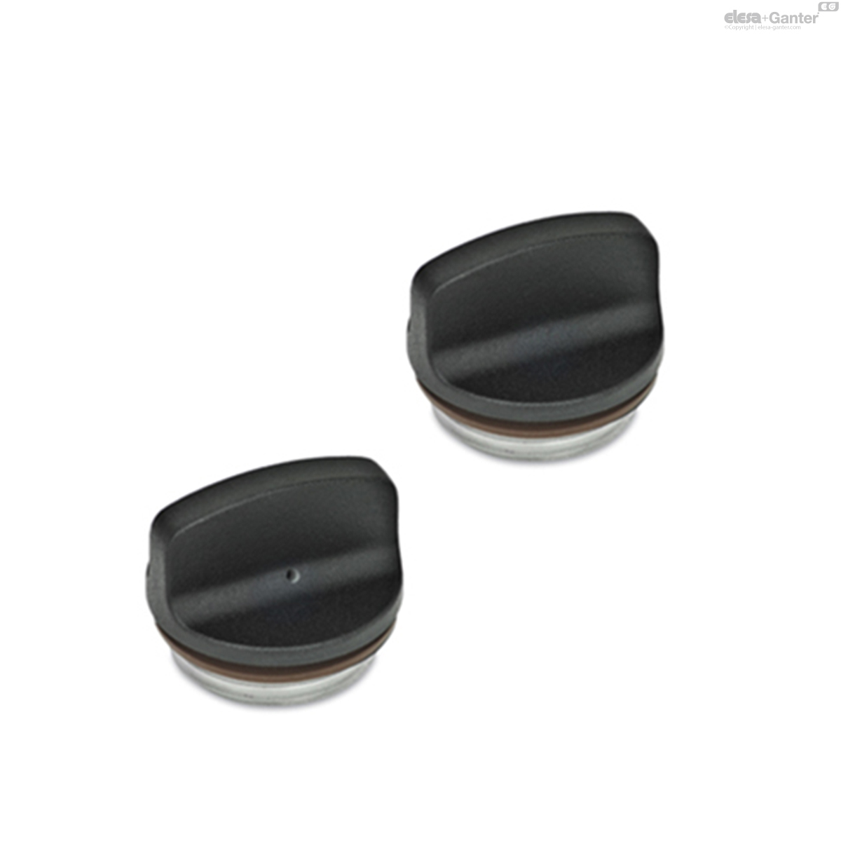Threaded plugs