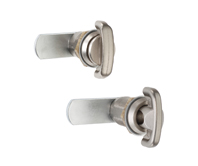 Compression latches with key-type knob