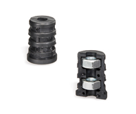 Embouts d'extension pour tube rond
