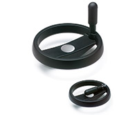 Spoked handwheels with solid section