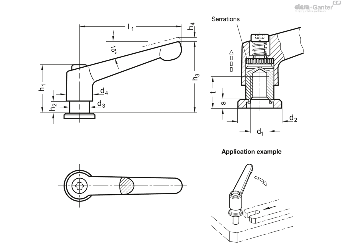 with bushing and washer