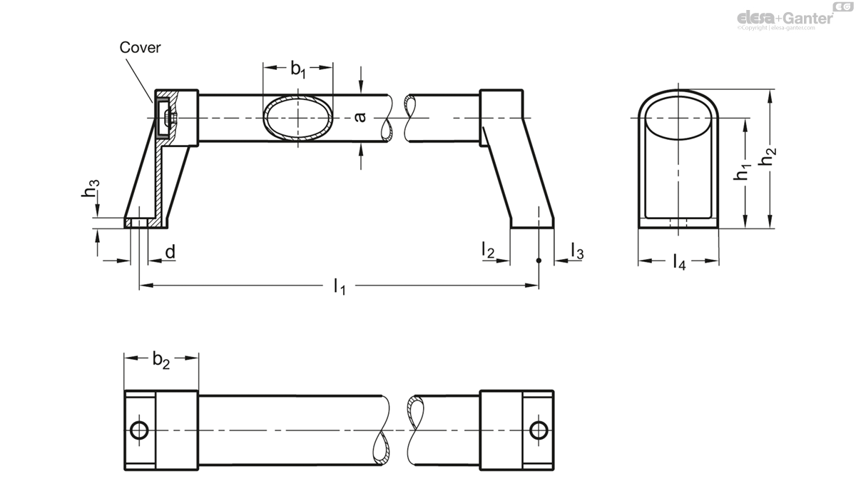 Oval Tubular Handles