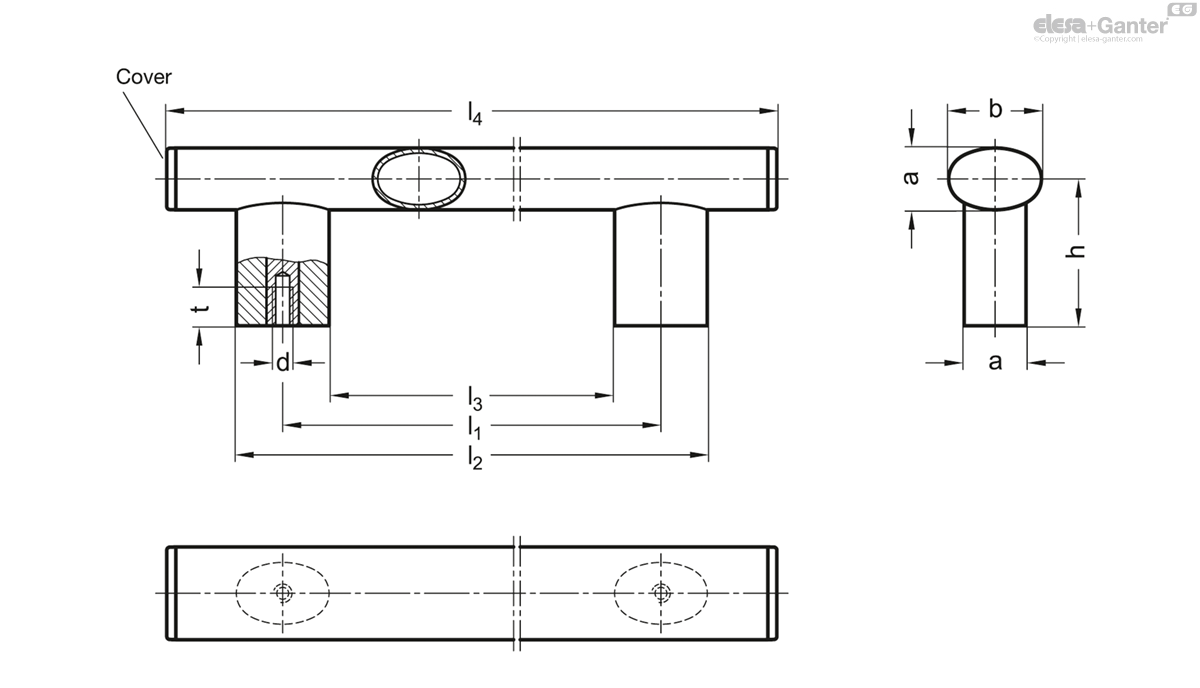 Oval Tubular Handles