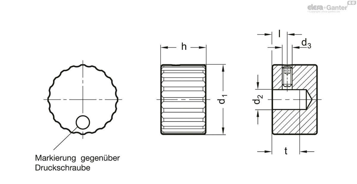 ohne Markierung
