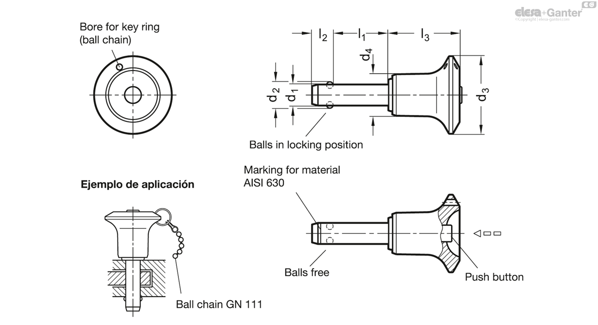 Ball Lock Pins